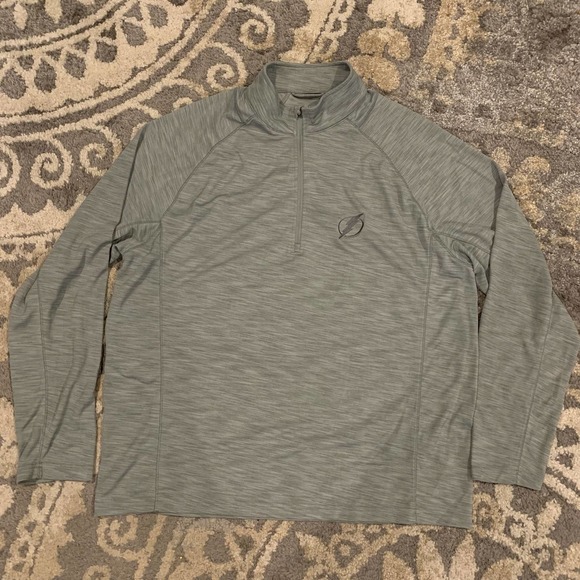 Tampa Bay Lightning Levelwear Calibre Icon Mantra 1/4 Zip Pullover Men's Size XL - Picture 2 of 7